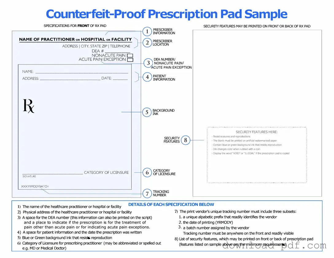 Get Prescription Pad Template in PDF