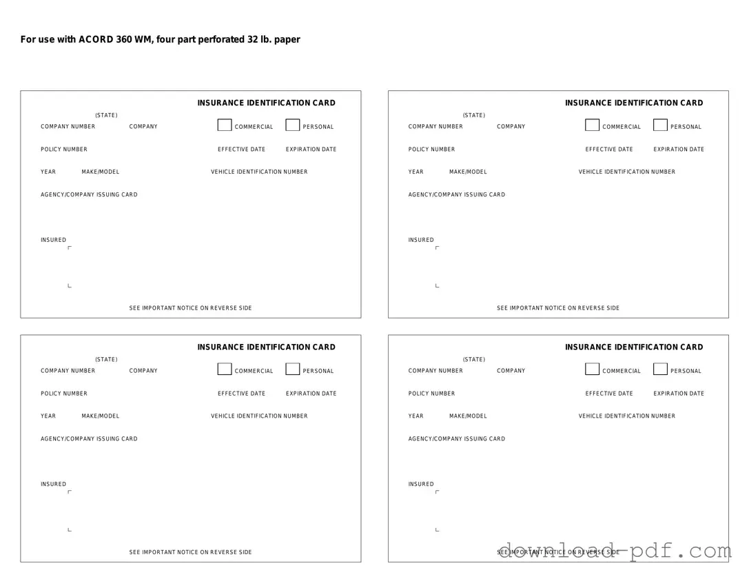 Get Acord 50 WM Template in PDF