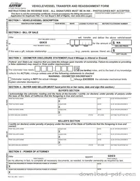 Get California Fotm Reg 262 Template in PDF