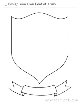 Get Coat Of Arms Template in PDF
