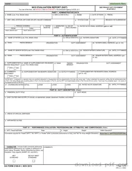 Get Da 2166 9 1 Template in PDF