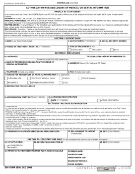Get DD 2870 Template in PDF