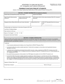 Get ICE I-983 Template in PDF