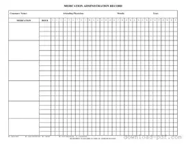 Get Medication Administration Record Sheet Template in PDF