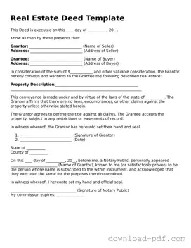 Free Deed Template